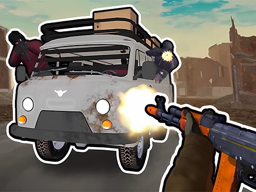 Grandfather Road Chase: Realistic Shooter_img